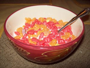 For the record this was a bowl of Yummy Mummy. They just look exactly the same. Literally exactly the same.