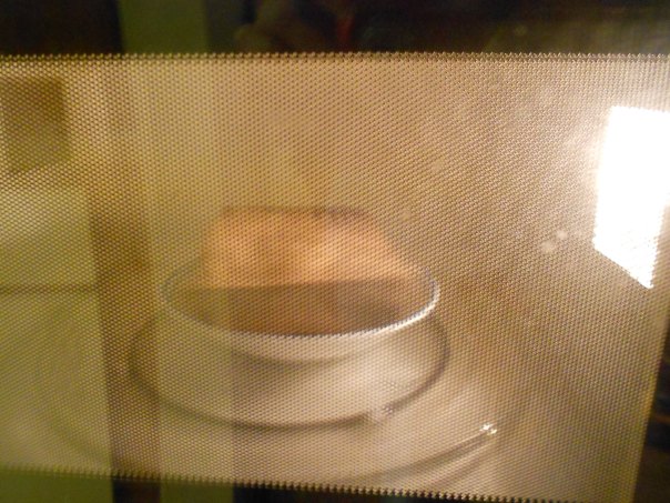 Popcorn getting dizzy in the microwave.