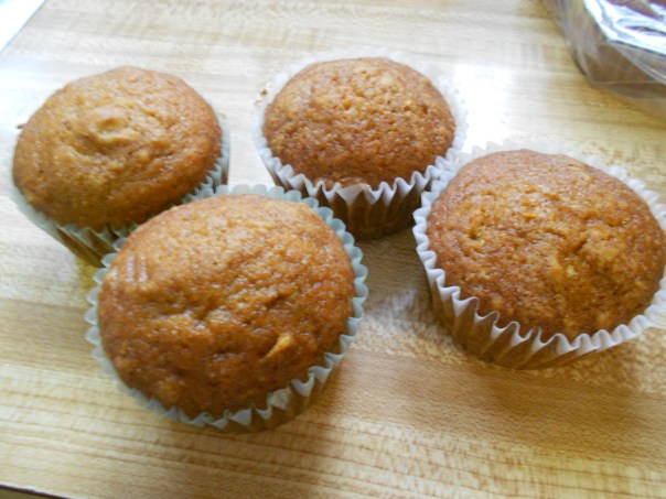 Yummy pumpkin muffins.