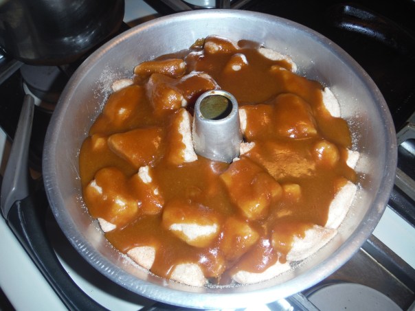 Before going in the oven