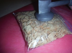 Crunch the Cinnamon Toast Crunch!