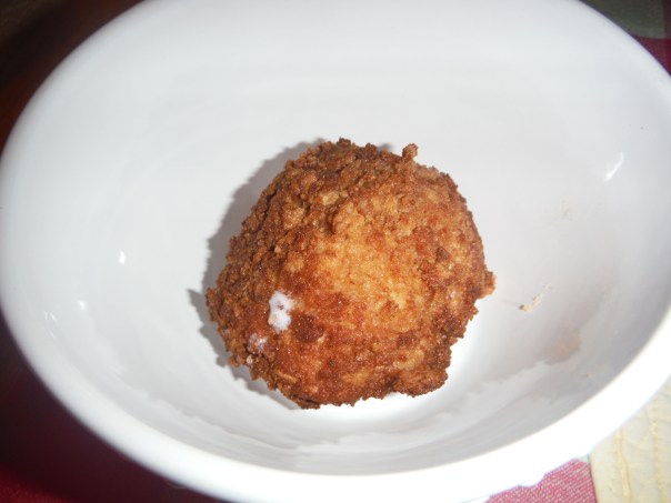 No time for picture!  Gotta eat!