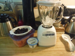 What you'll need...plus lemon juice because somehow I forgot to take it out for the picture.