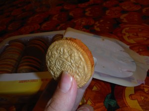 It pains me to eat you this way Oreo...
