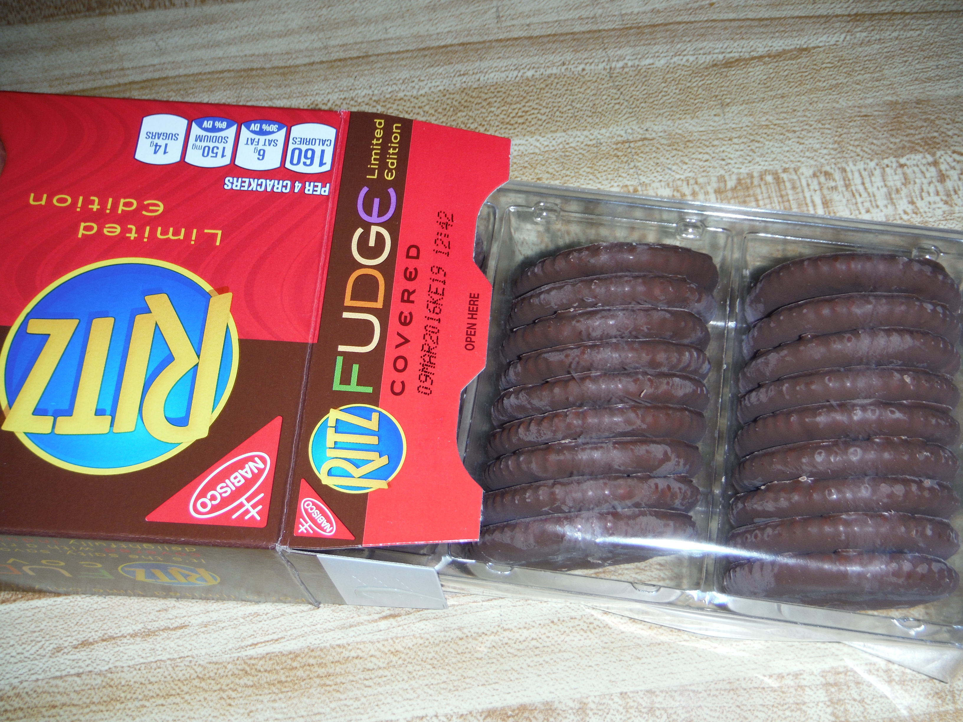 The Snack Report: Ritz Fudge Covered Crackers | The Poor Couple's